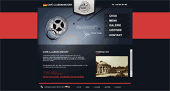 Desktop Screenshot of cafeillusionhistory.cz
